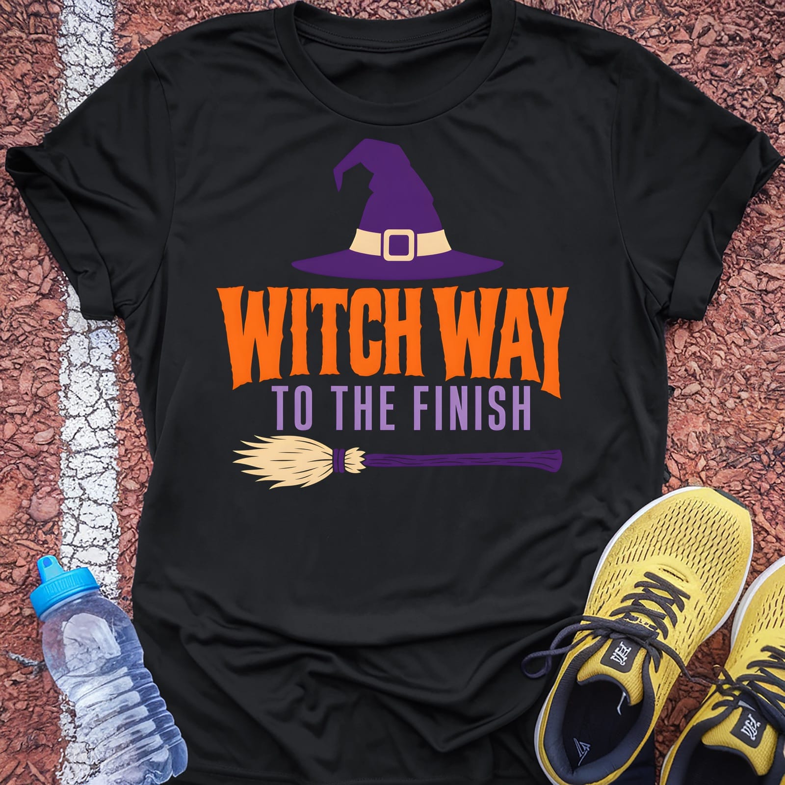 Witch Way T-Shirt - Black