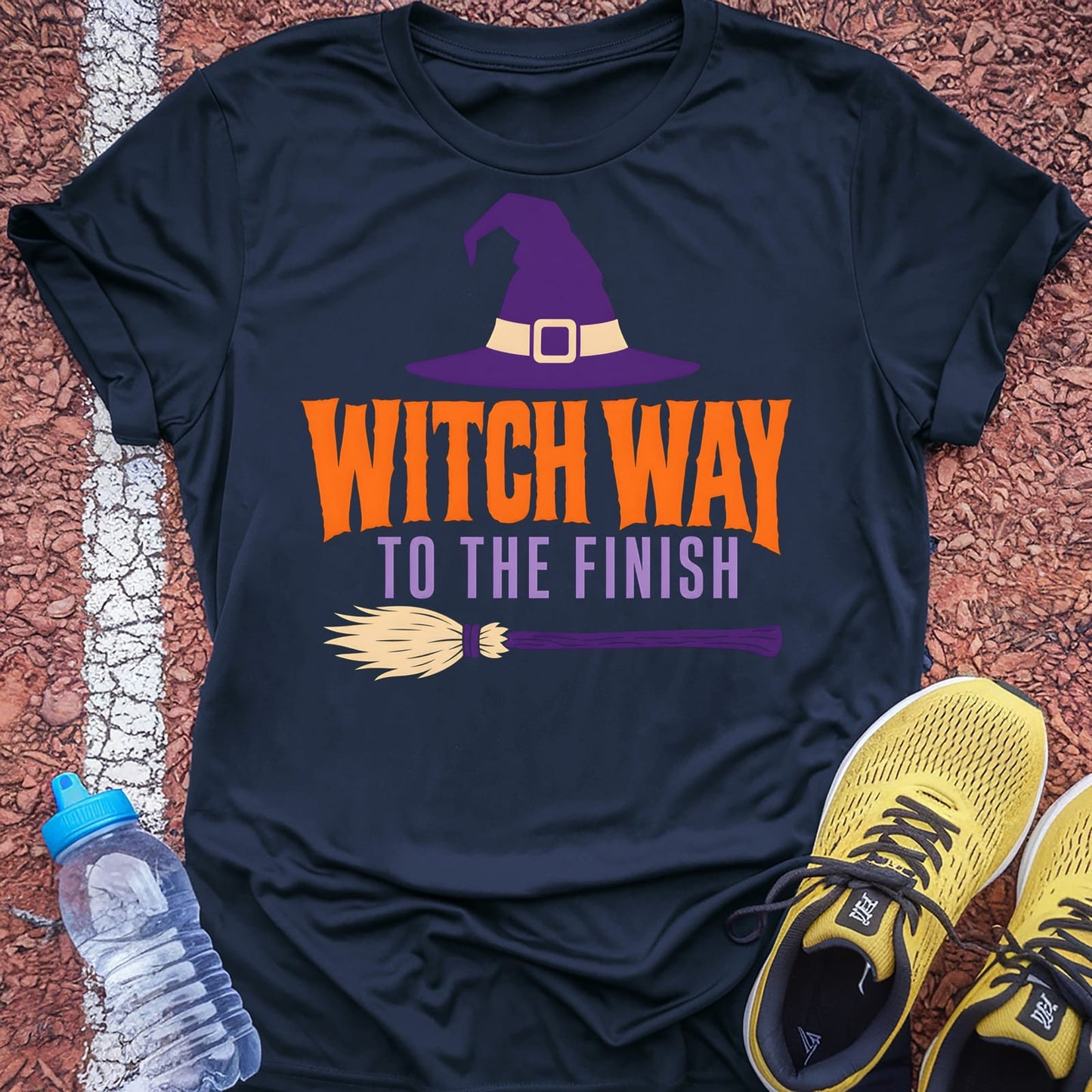 Witch Way T-Shirt - Navy