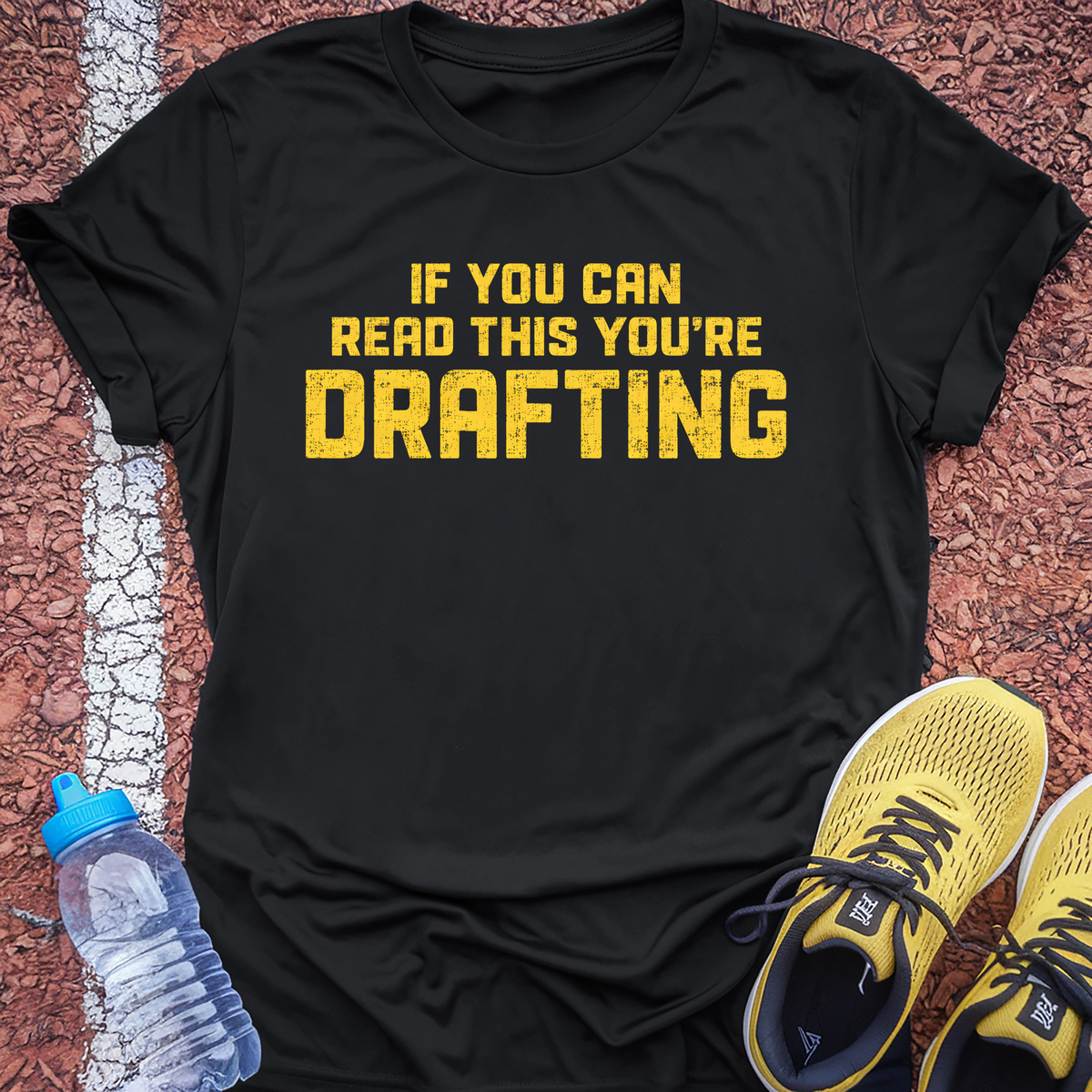 You're Drafting T-Shirt - Black