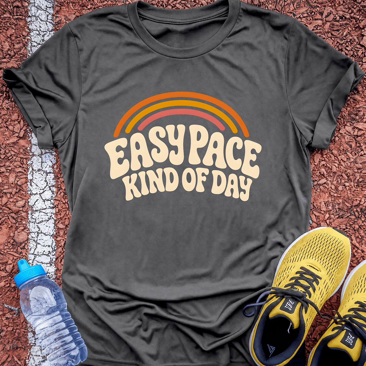 Easy Pace Day T-Shirt - Charcoal
