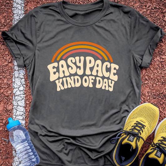 Easy Pace Day T-Shirt - Charcoal