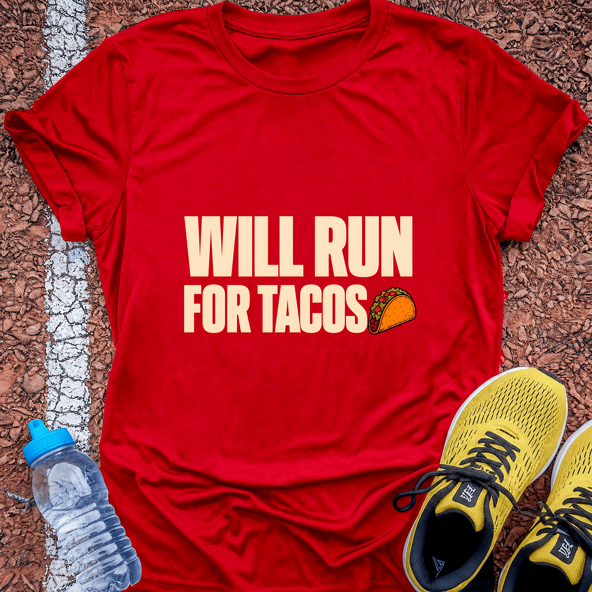Run for Tacos - Red