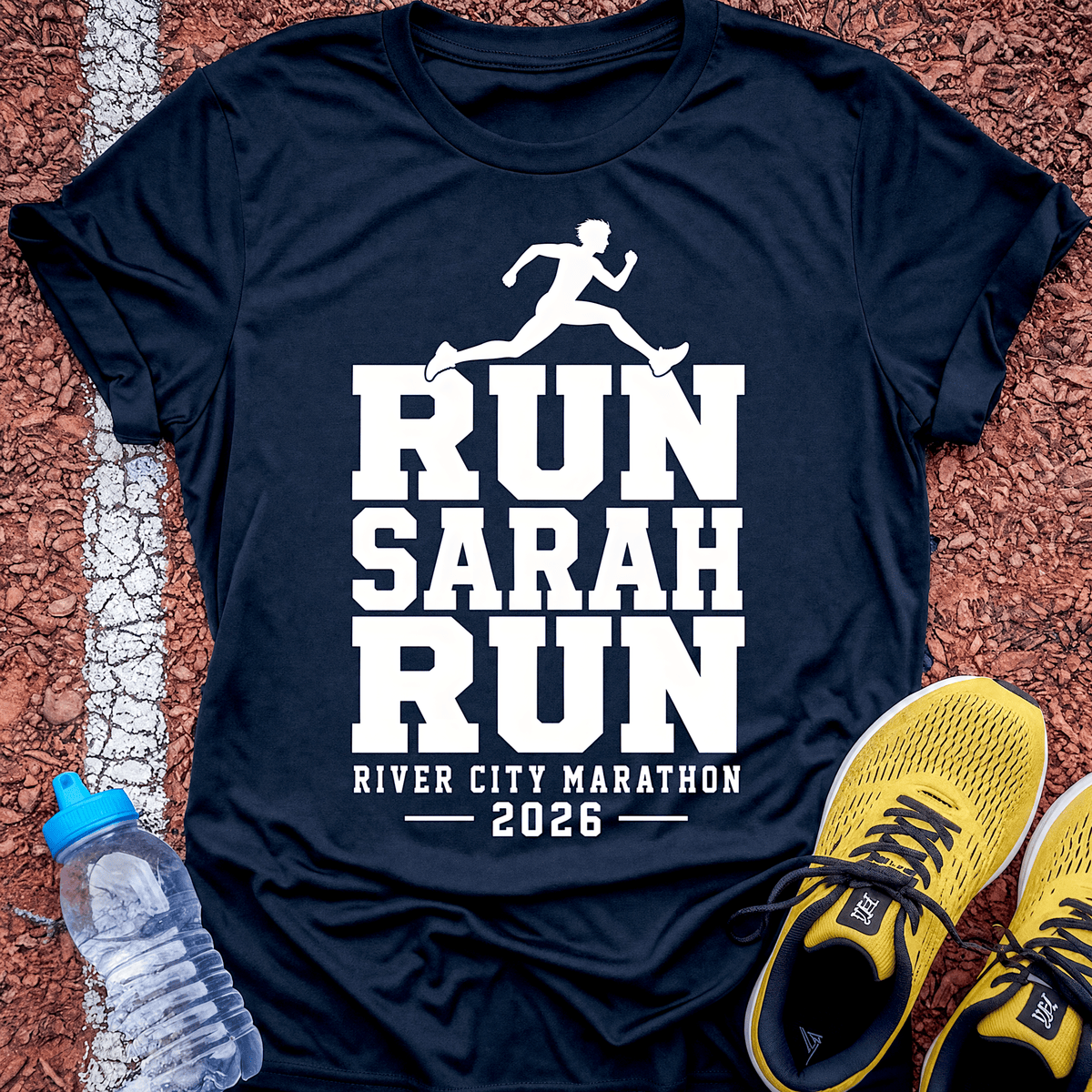 Run Name Run - Navy