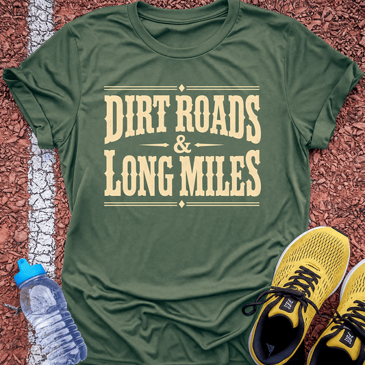 Dirt Roads T-Shirt - Military Green