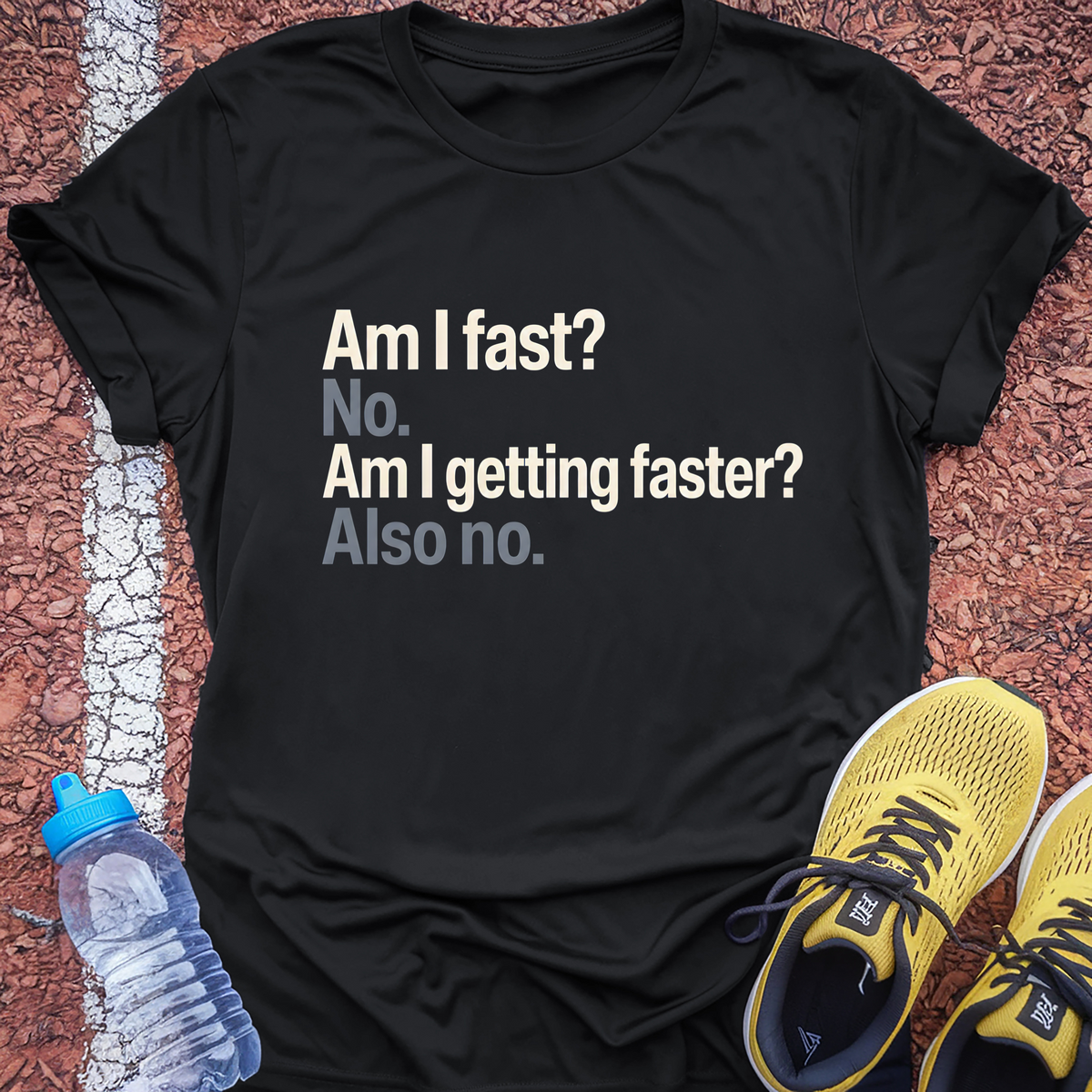 Am I Fast T-Shirt - Black