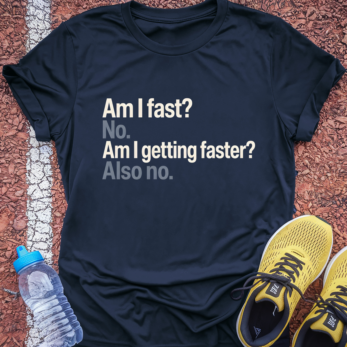 Am I Fast T-Shirt - Navy