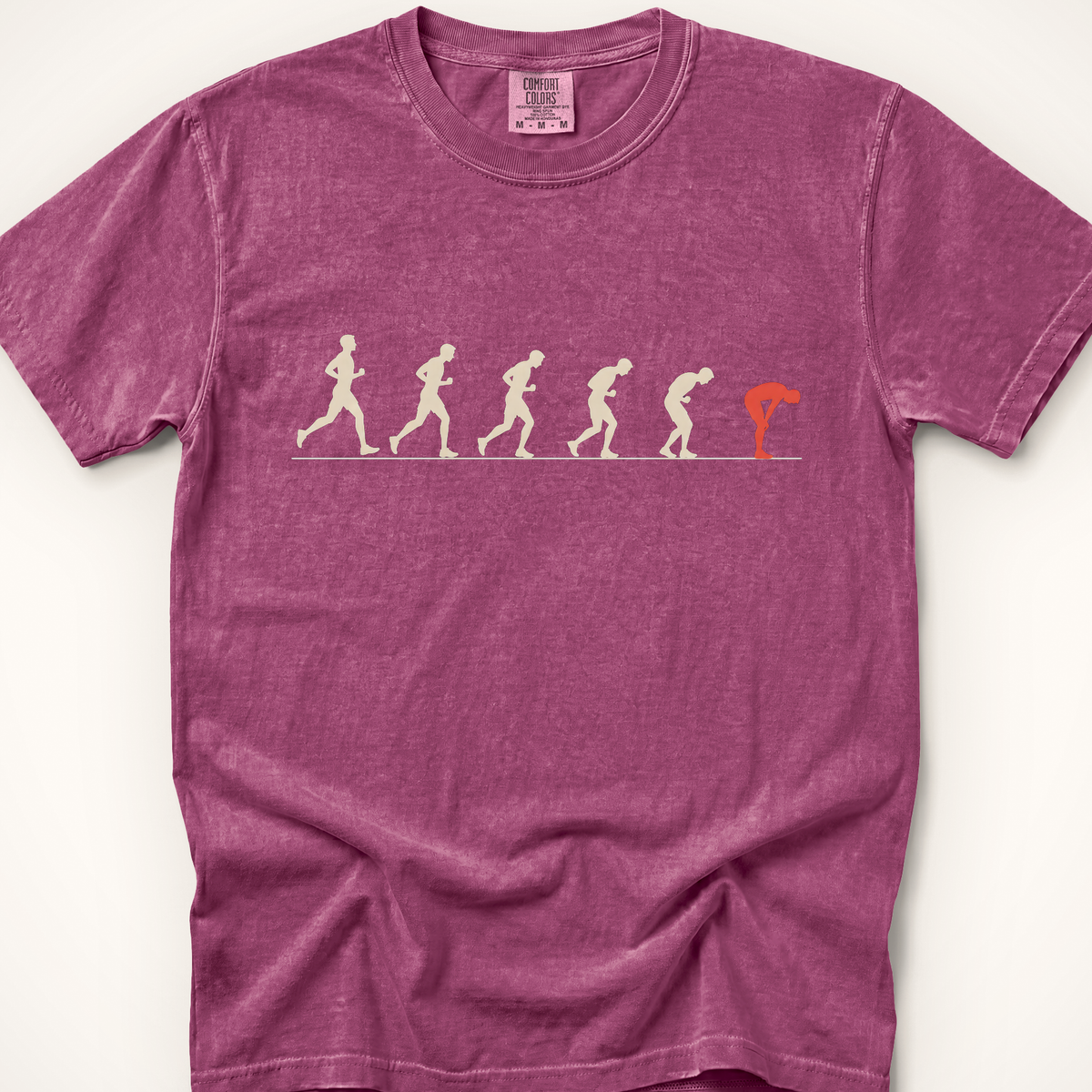 Arc of a Long Run T-Shirt - Berry