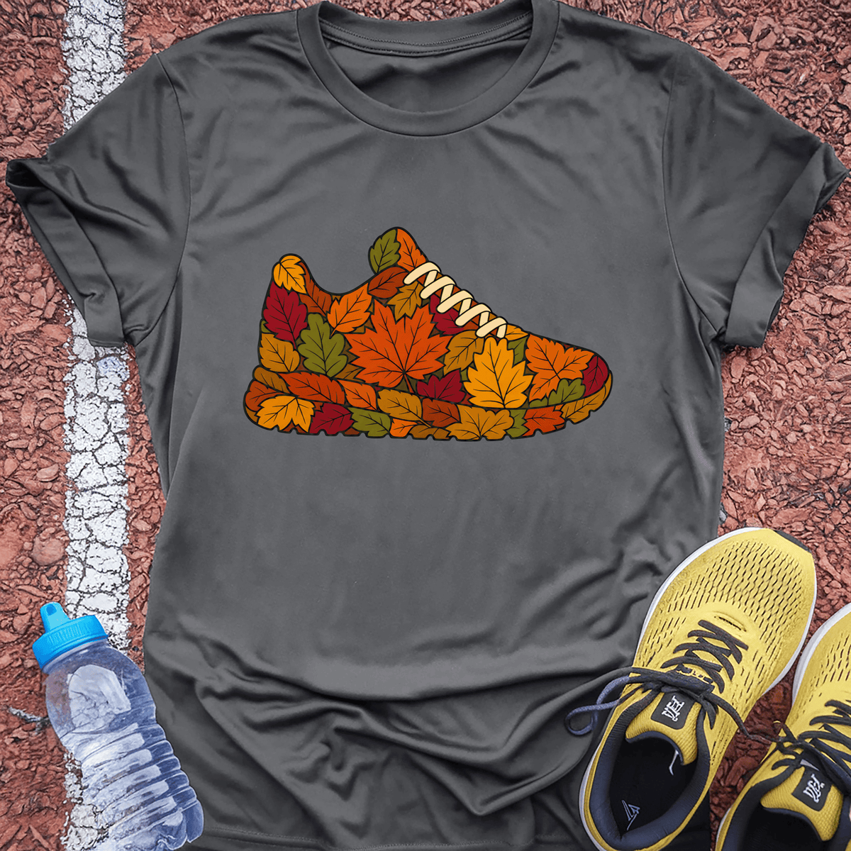 Autumn Miles T-Shirt - Charcoal