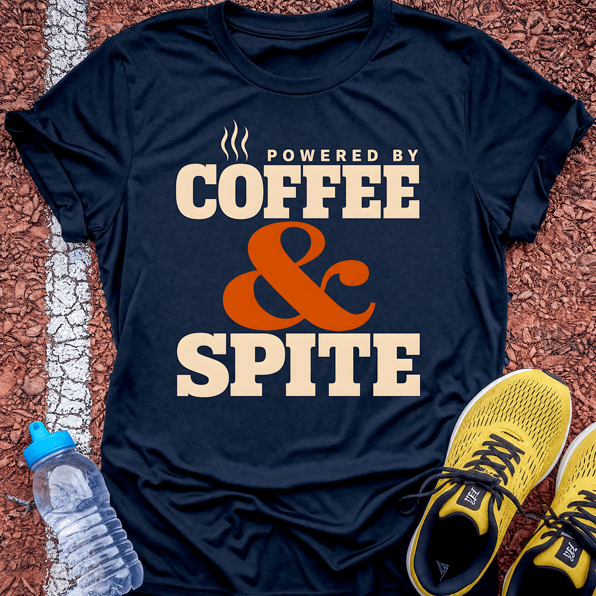 Coffee and Spite T-Shirt - Navy