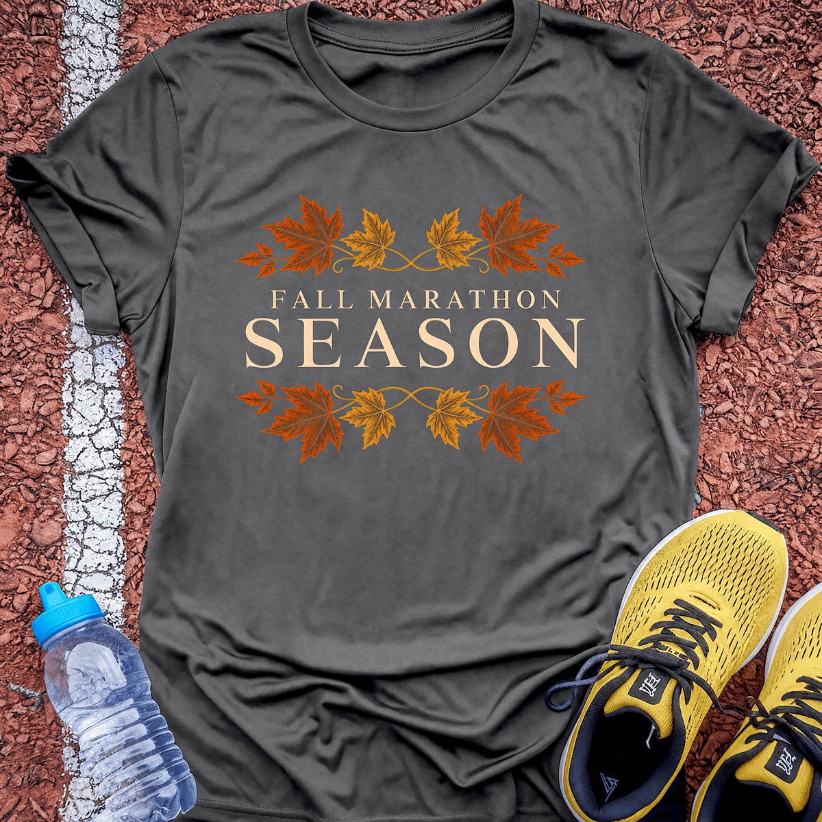 Fall Marathon Season - Charcoal