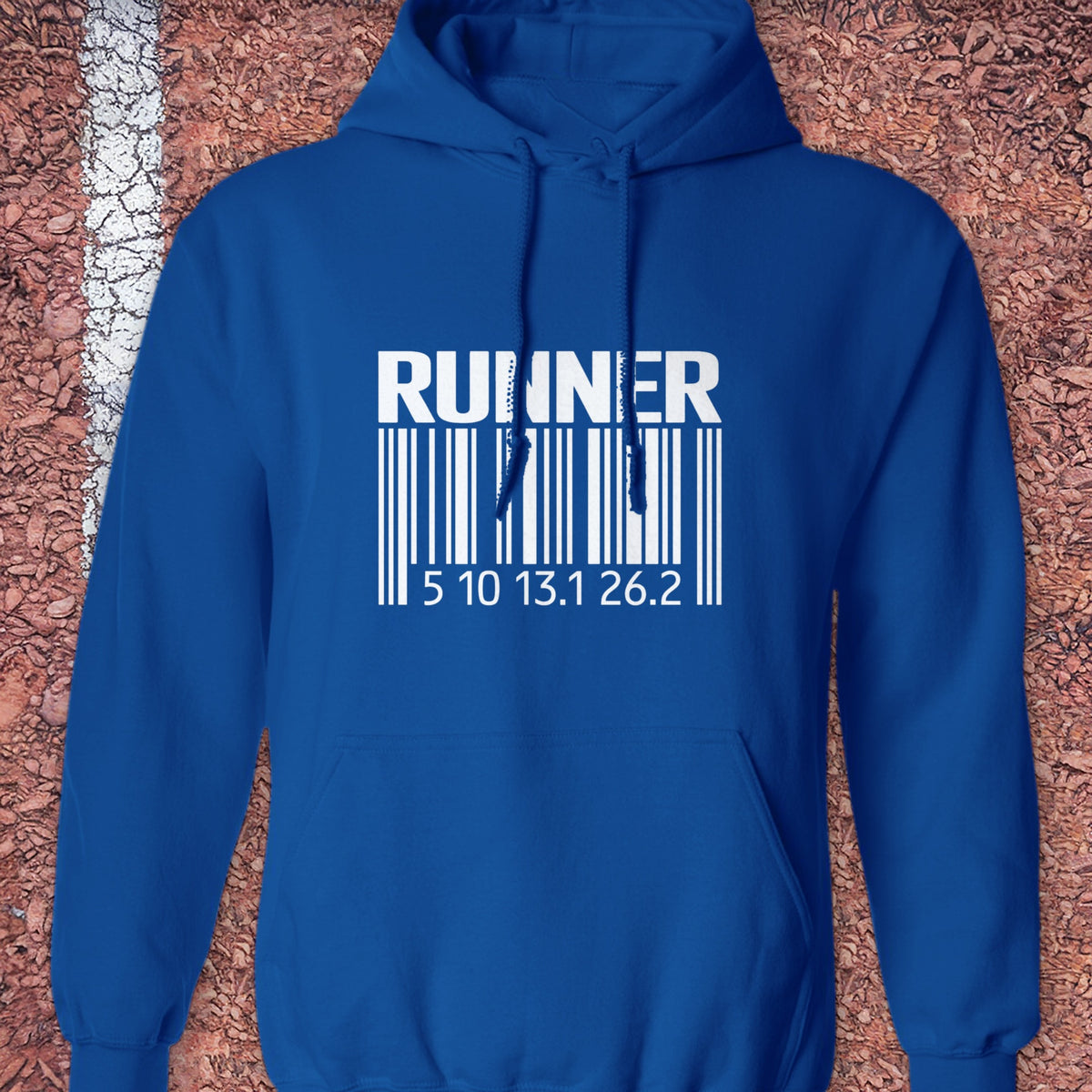 Bar Code Hoodie - Royal