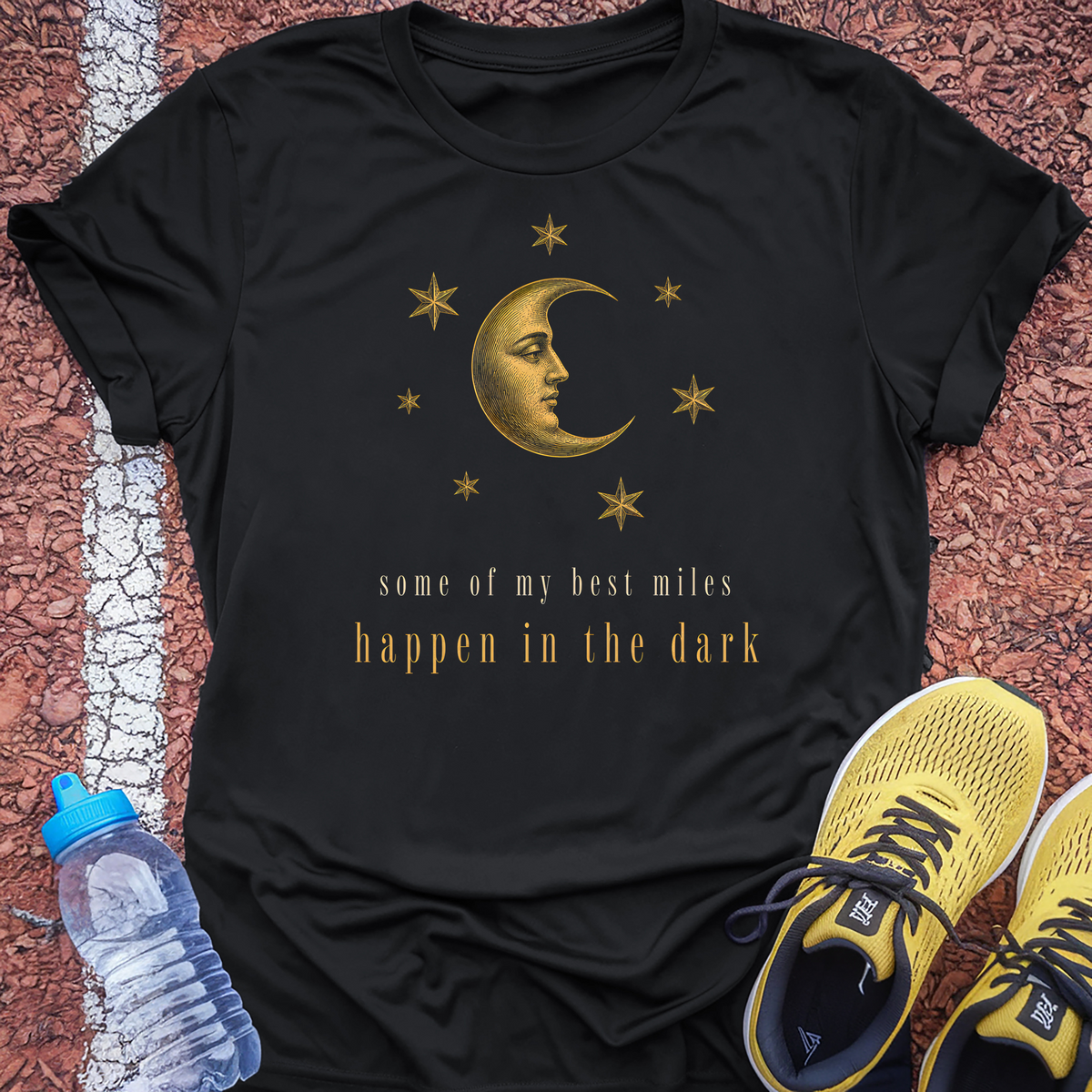 Best Miles In The Dark T-Shirt - Black