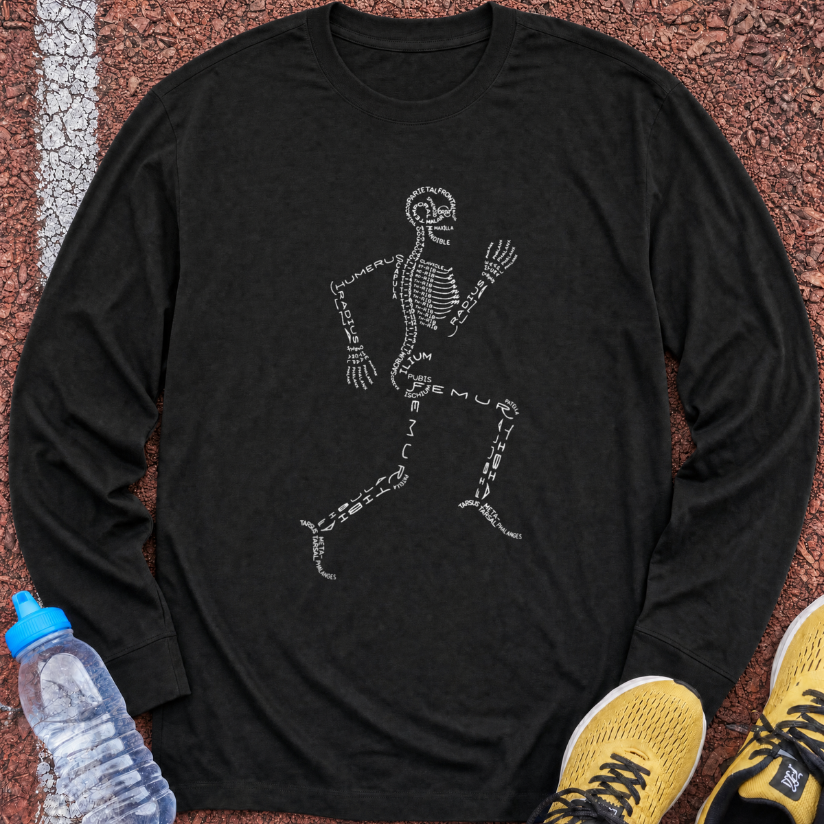 Bones Long Sleeve - Black
