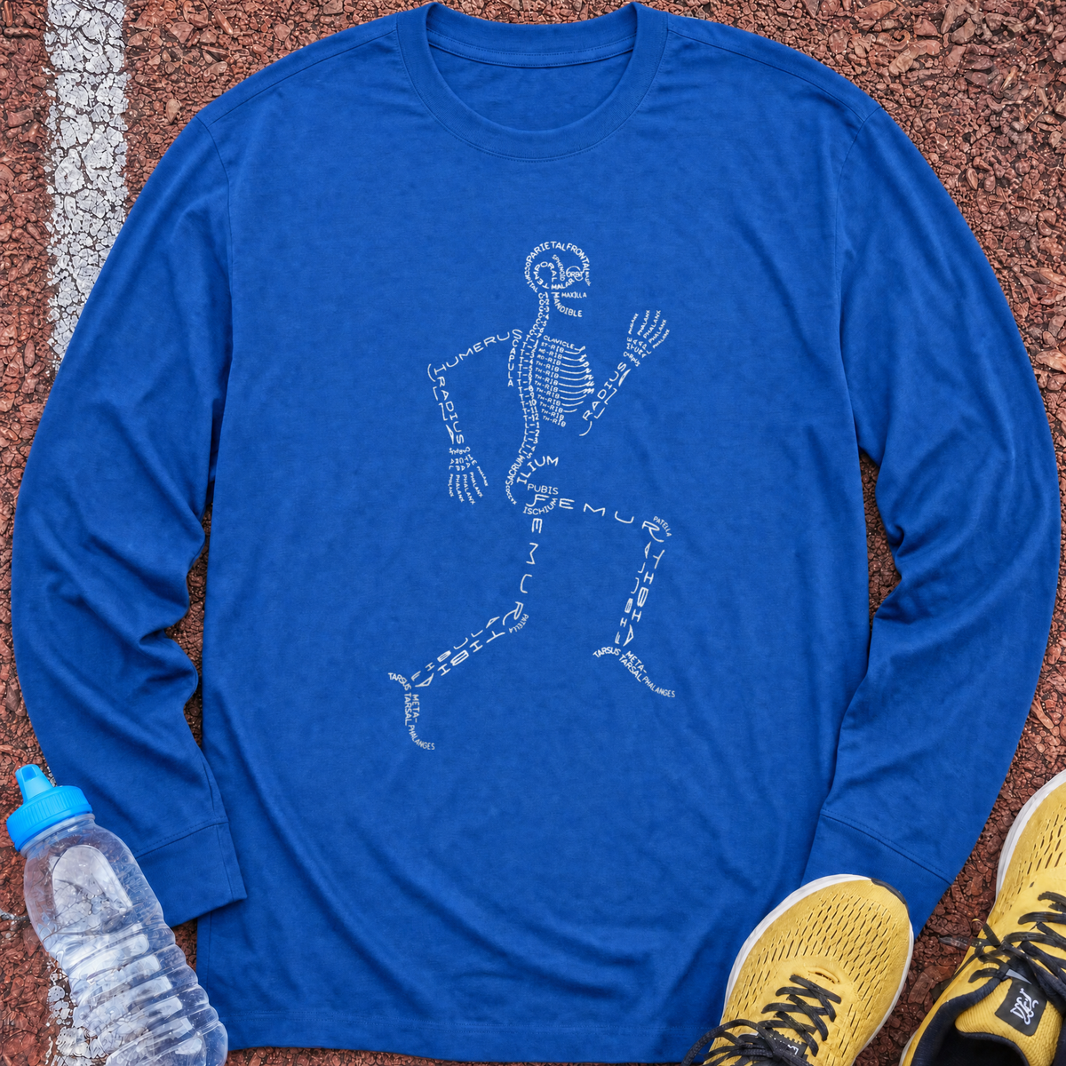 Bones Long Sleeve - Royal