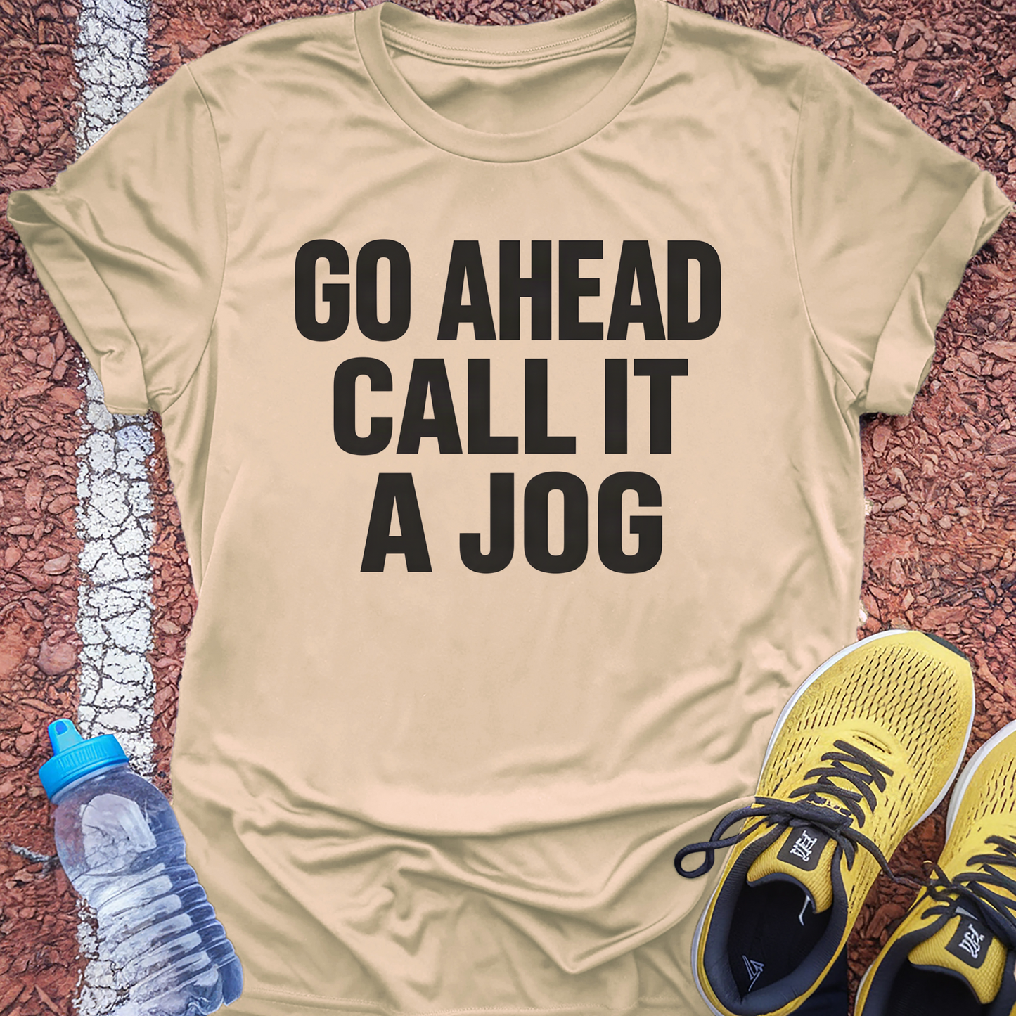 Call It a Jog T-Shirt - Natural