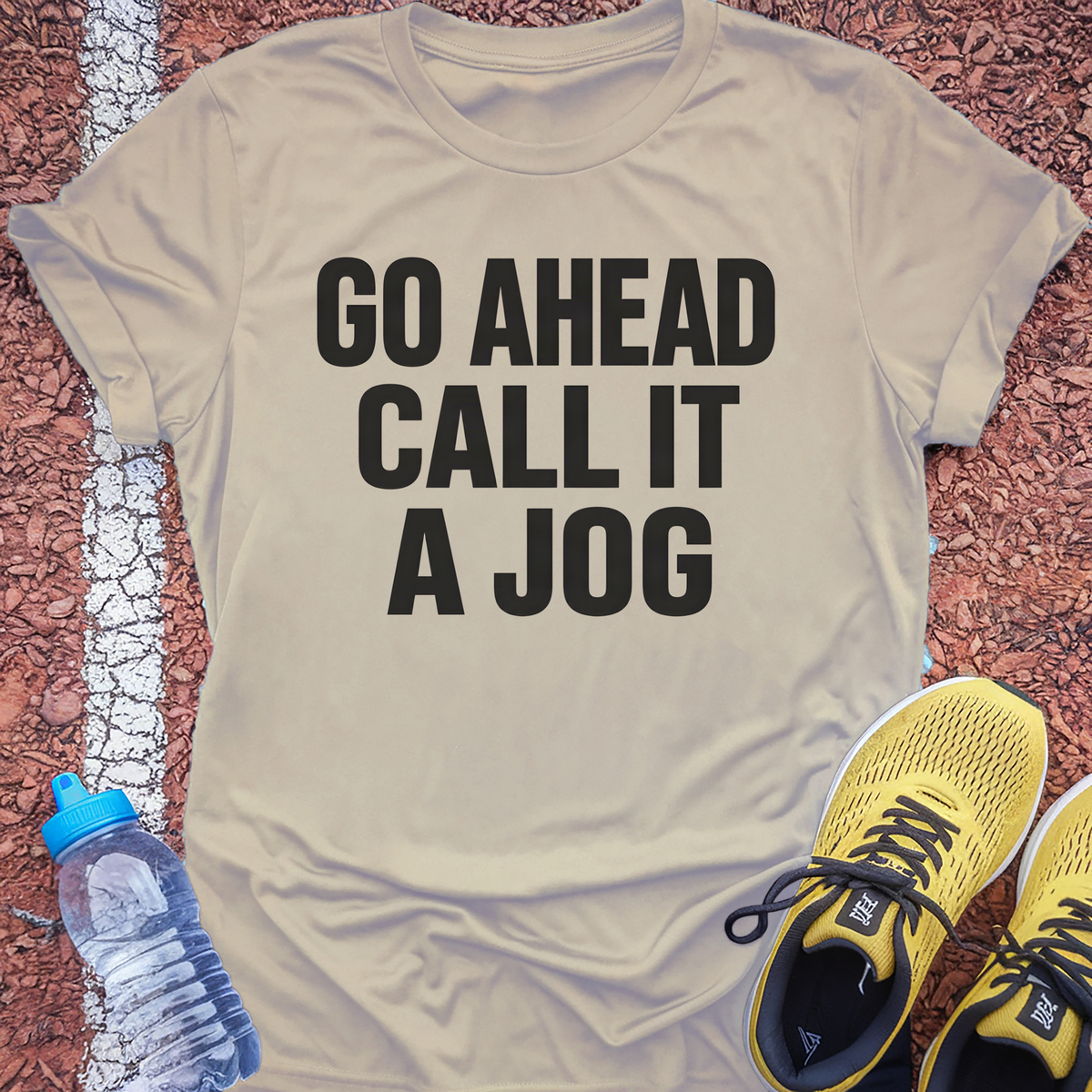 Call It a Jog T-Shirt - Sand