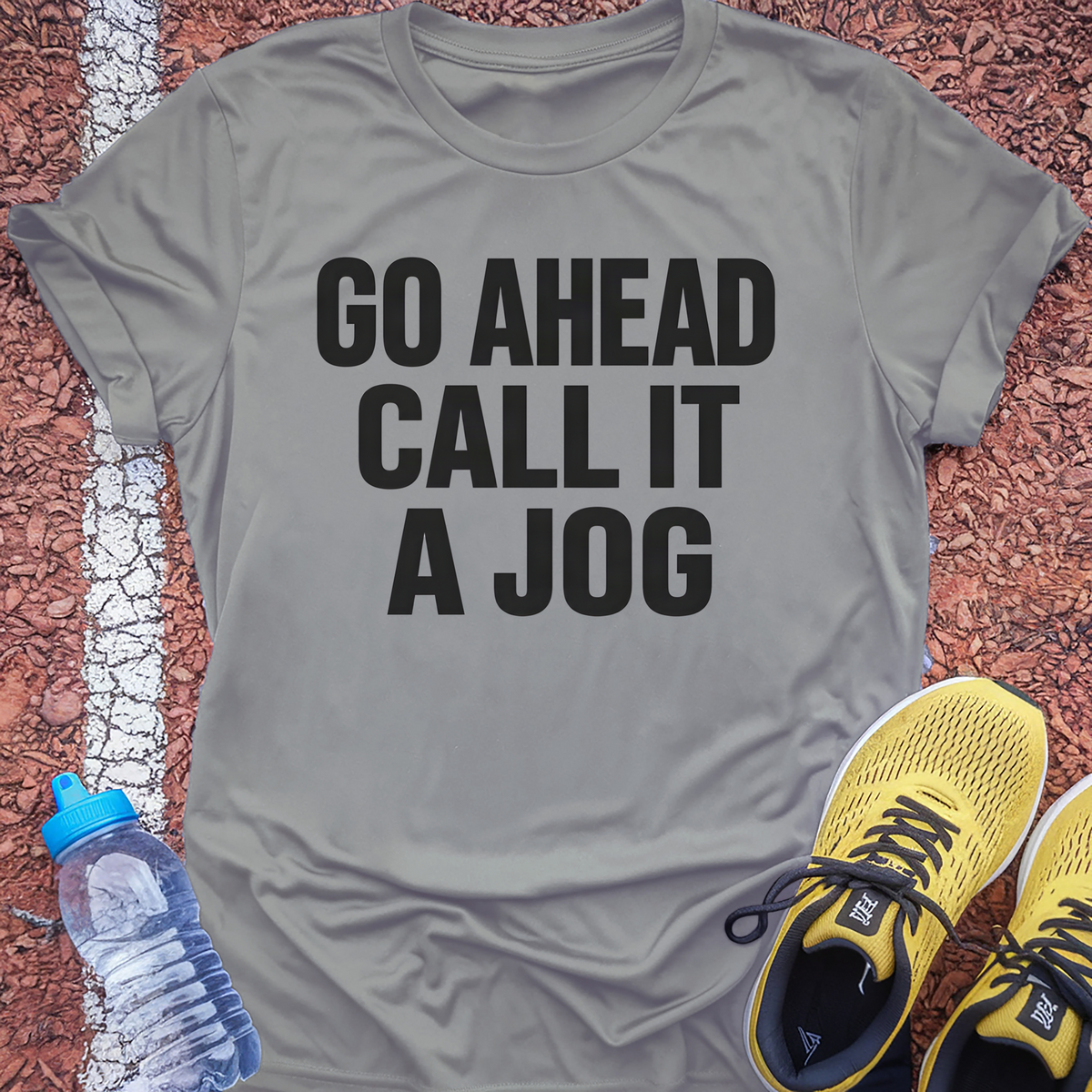 Call It a Jog T-Shirt - Sport Grey