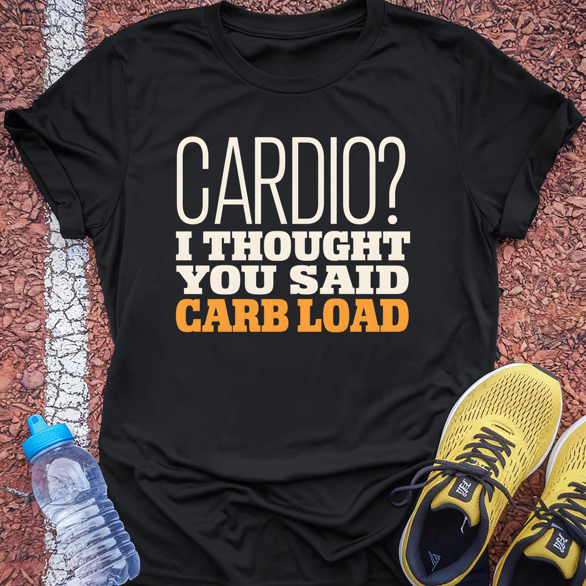 Carb Load T-Shirt - Black