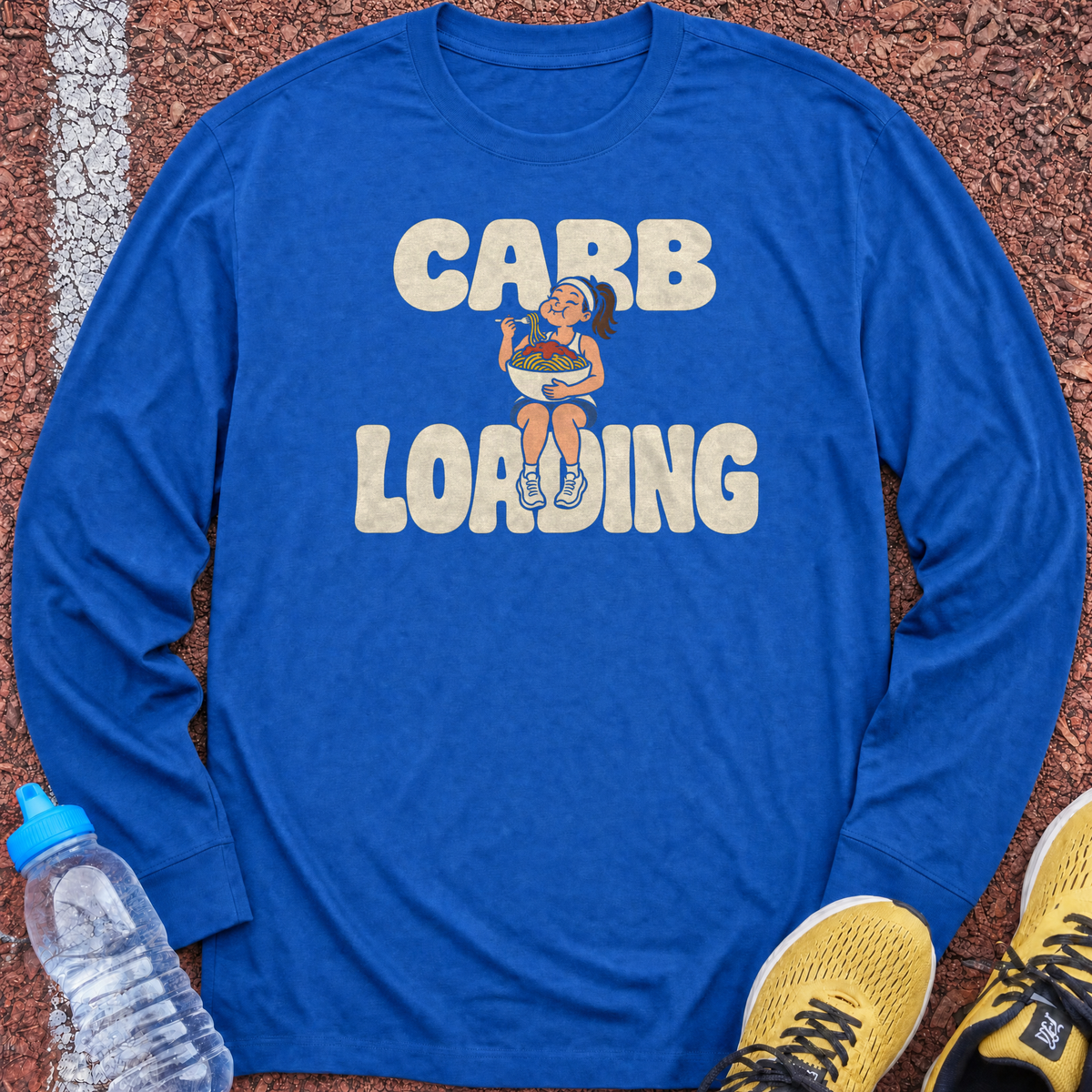Carb Loading Night Long Sleeve - Royal