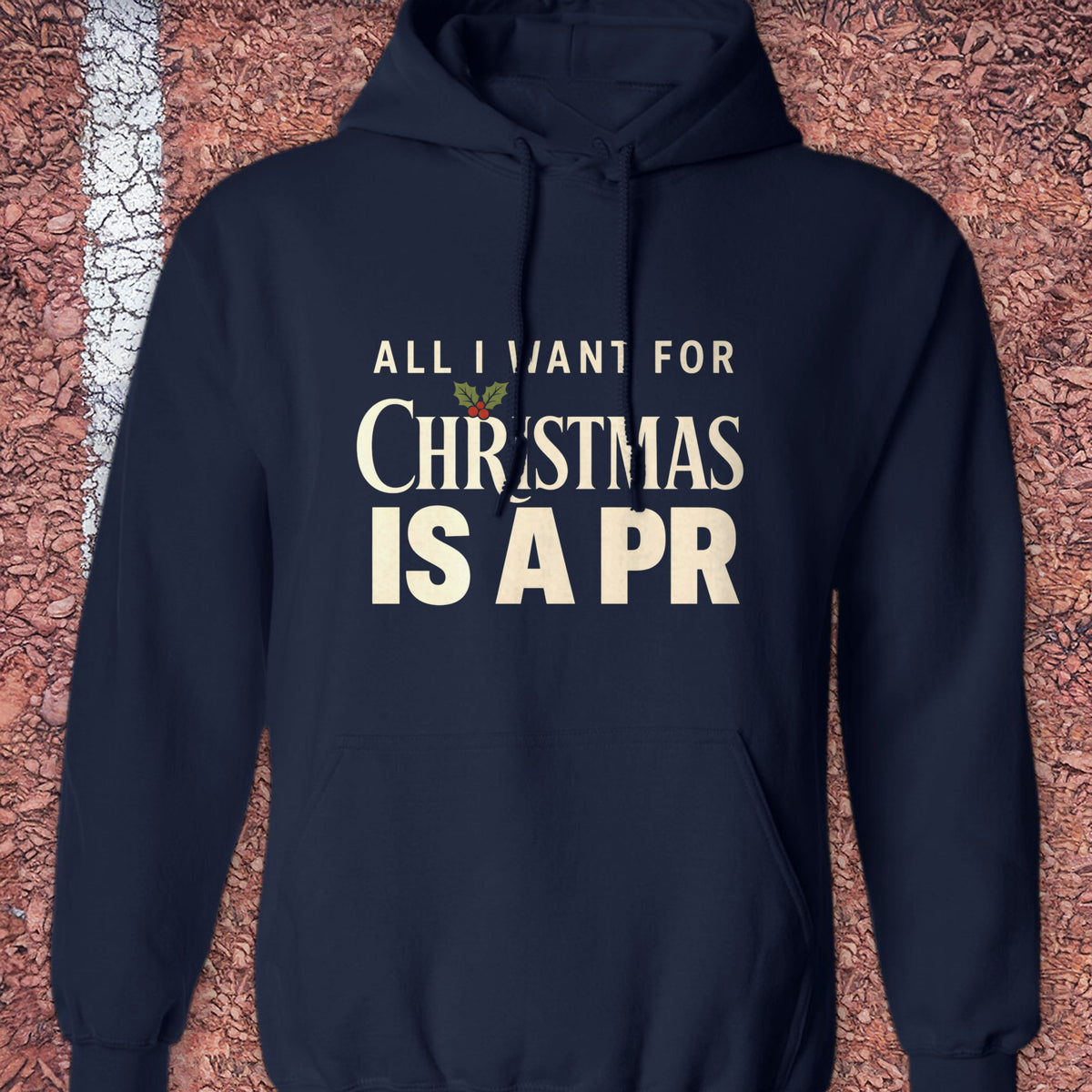 Christmas PR Hoodie - Navy