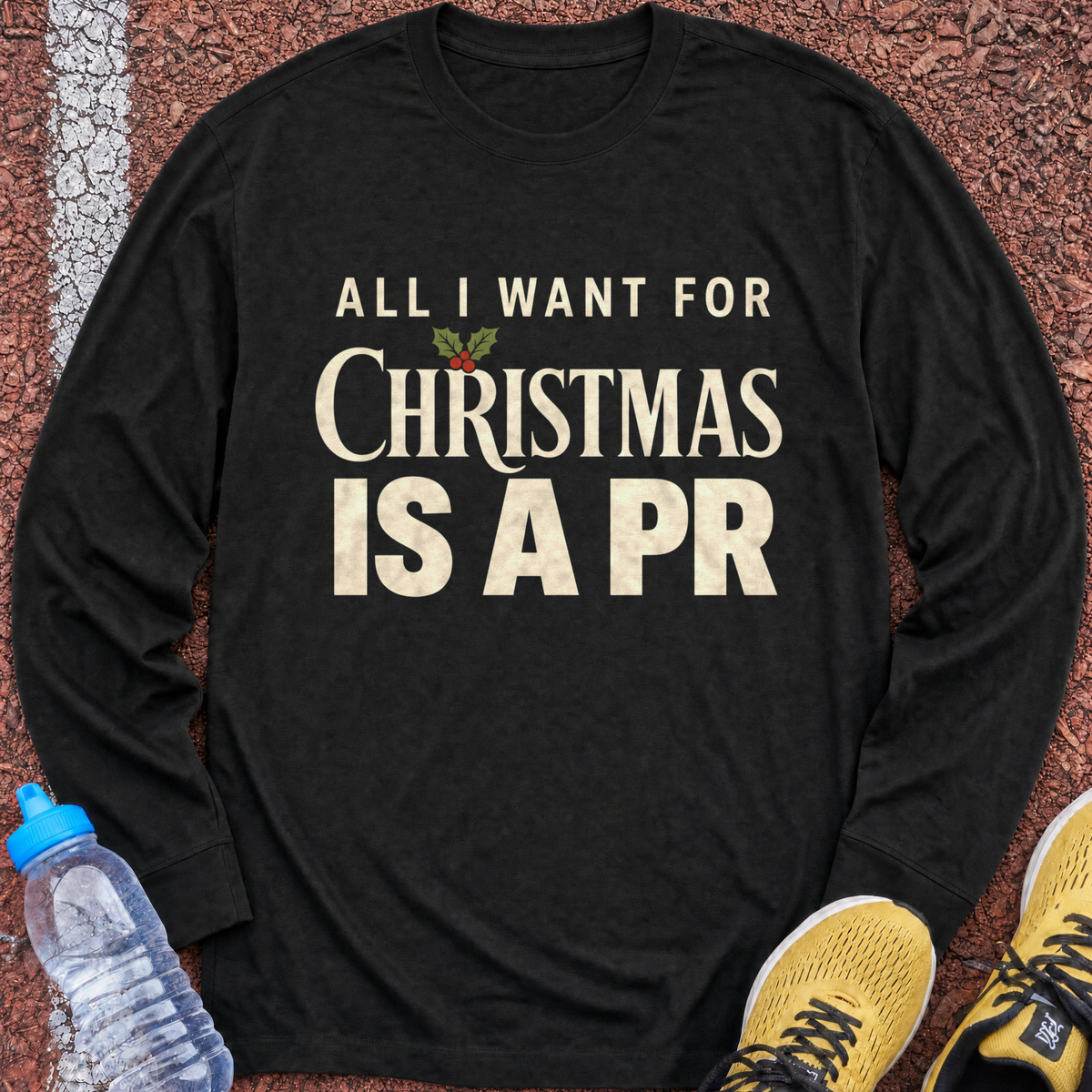 Christmas PR Long Sleeve - Black