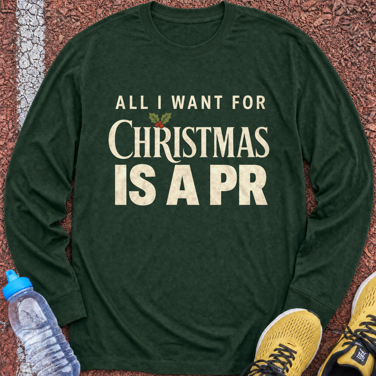 Christmas PR Long Sleeve - Forest Green