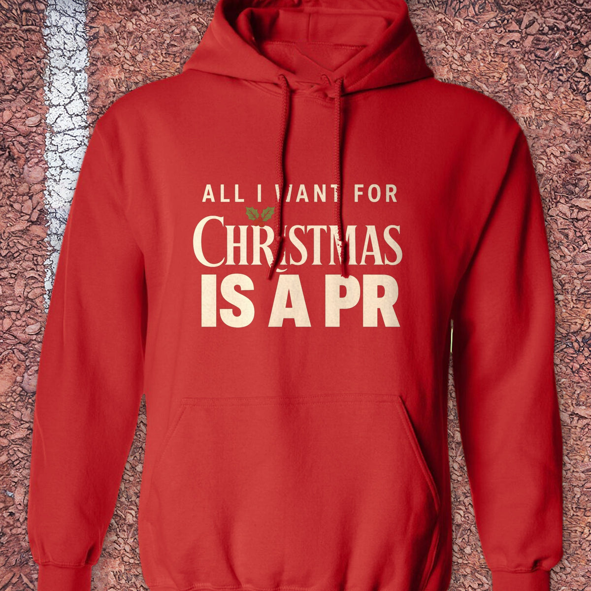 Christmas PR Hoodie - Red