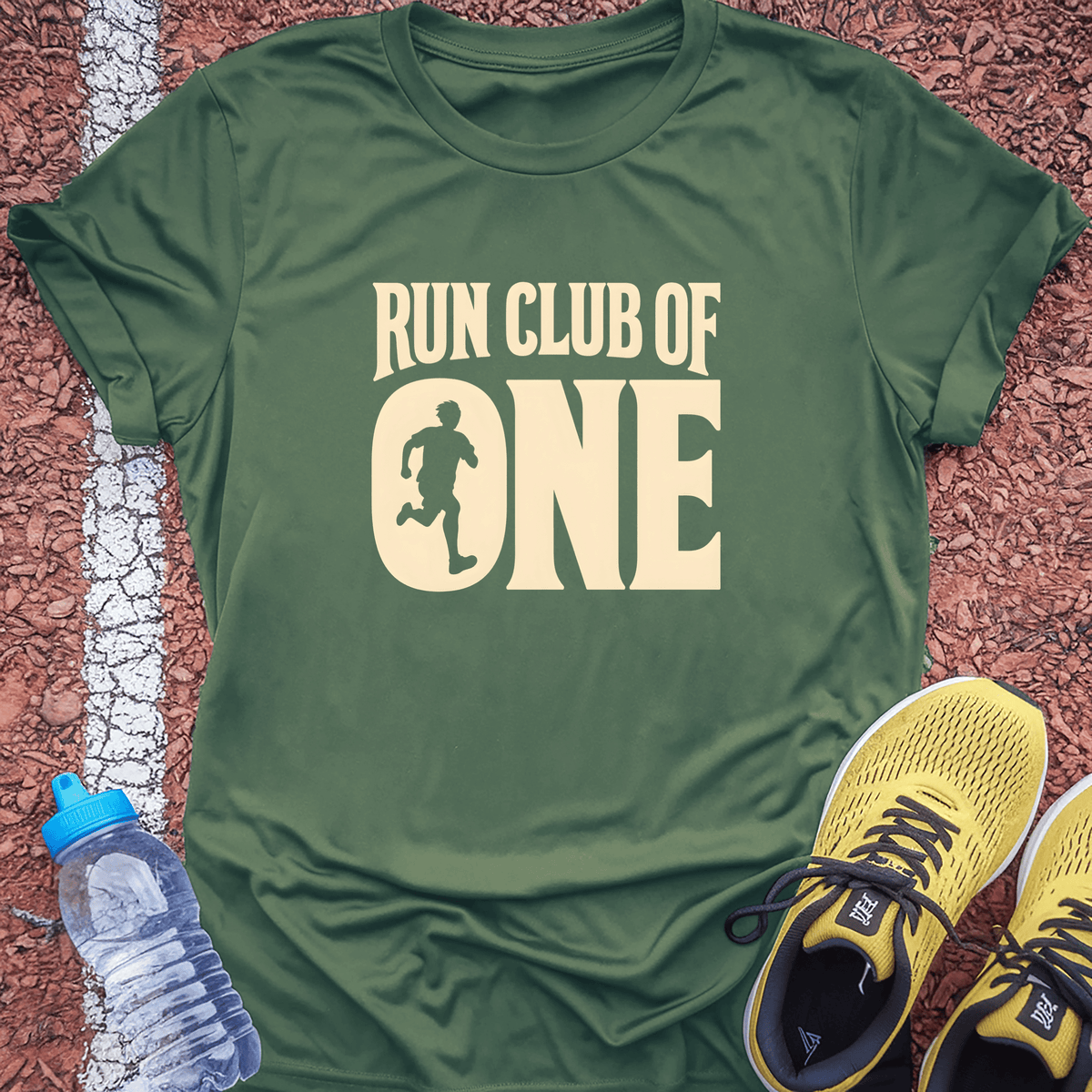 Run Club of One - Military Green