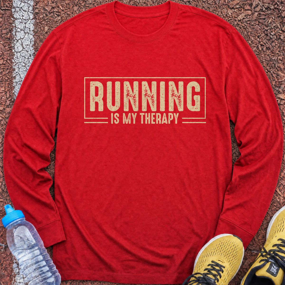 My Therapy Long Sleeve - Red