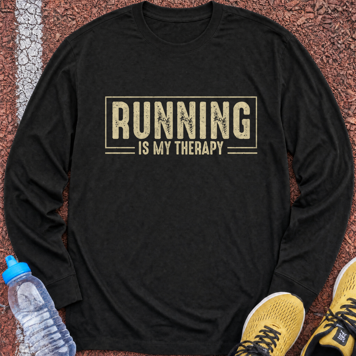 My Therapy Long Sleeve - Black