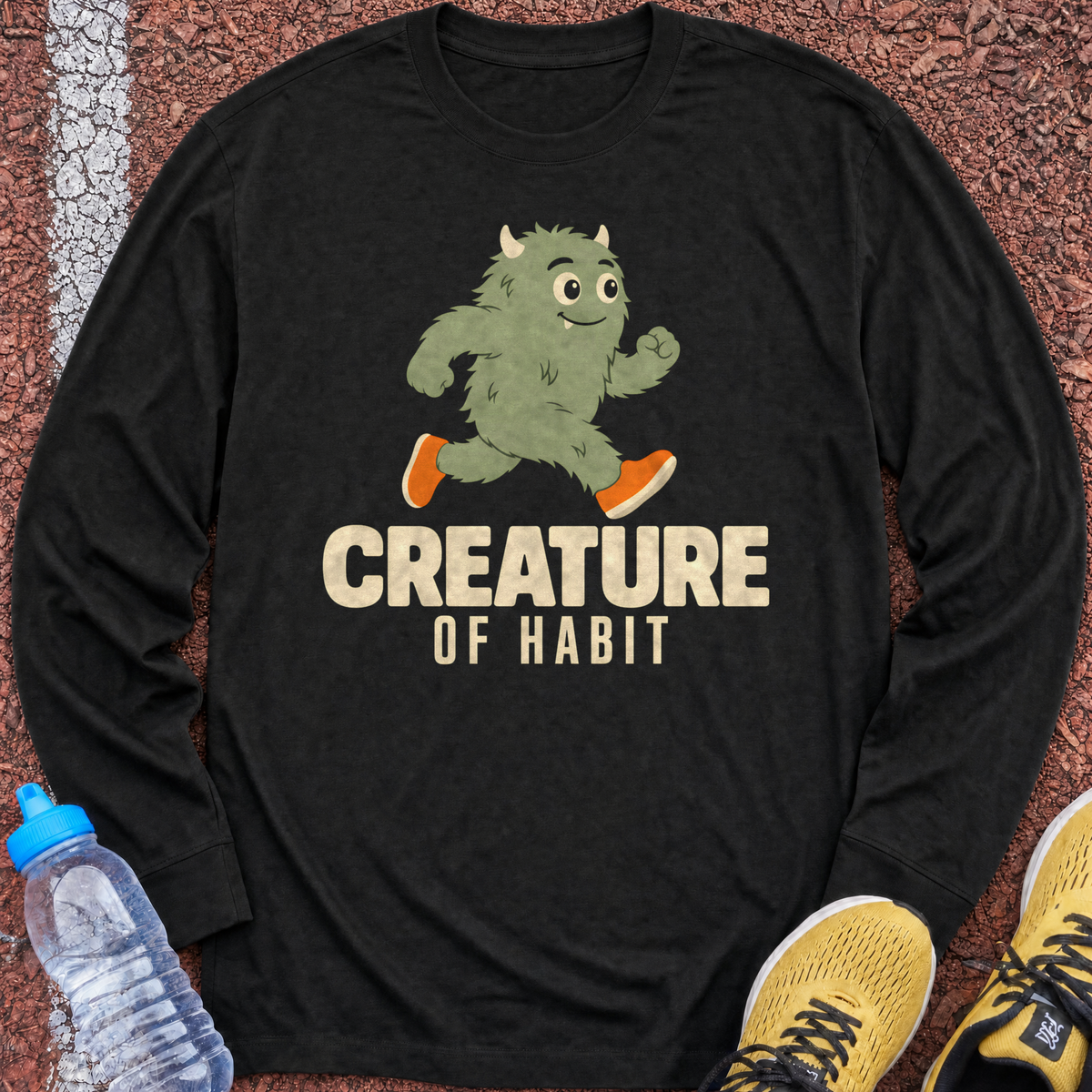 Creature of Habit Long Sleeve - Black