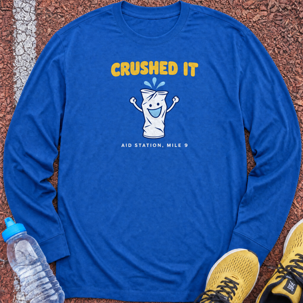Crushed It Long Sleeve - Royal