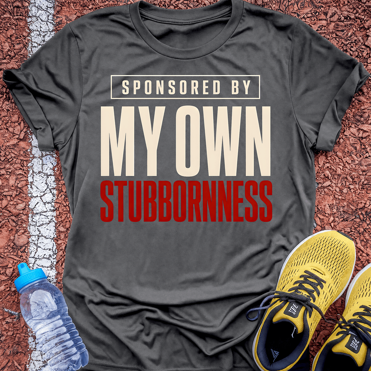 Sponsored by Stubbornness - Charcoal