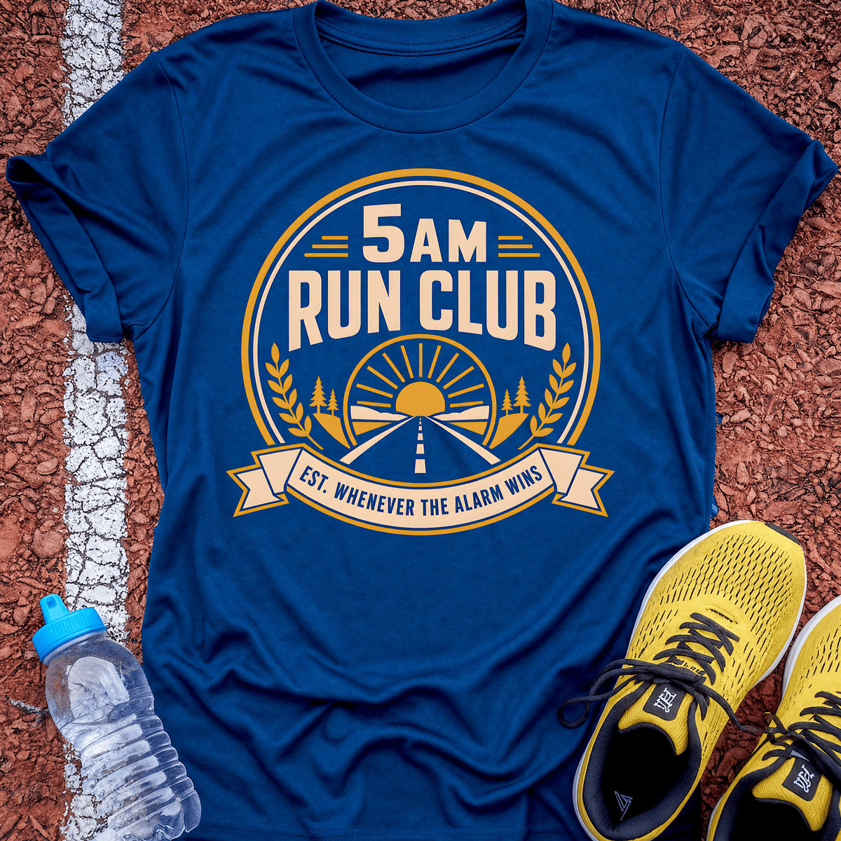 5AM Run Club T-Shirt - Royal