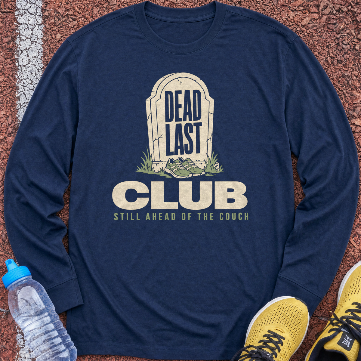 Dead Last Club Long Sleeve - Navy