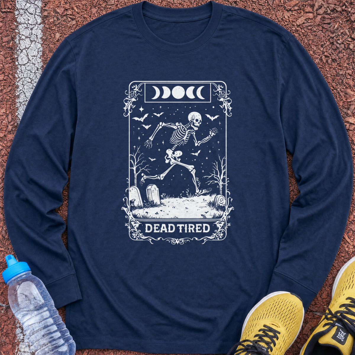 Dead Tired Long Sleeve - Navy