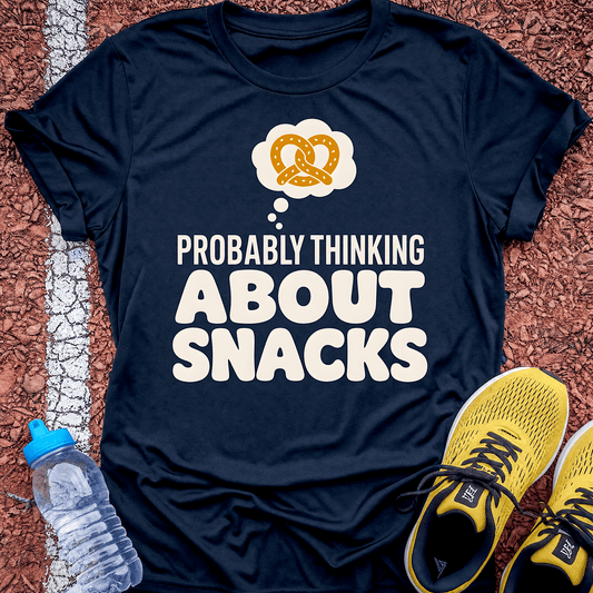 Thinking About Snacks - Navy
