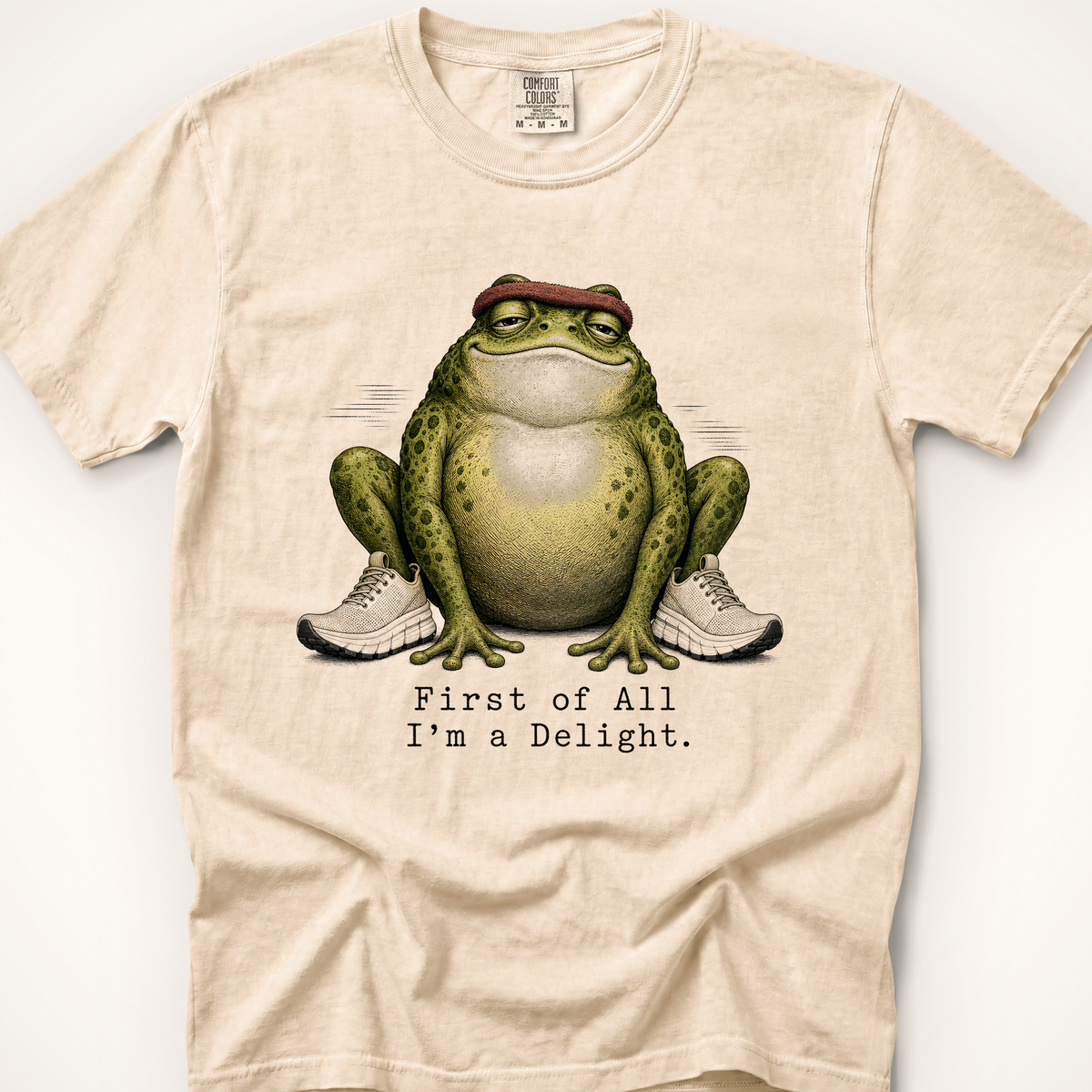 First of All Frog T-Shirt - Ivory