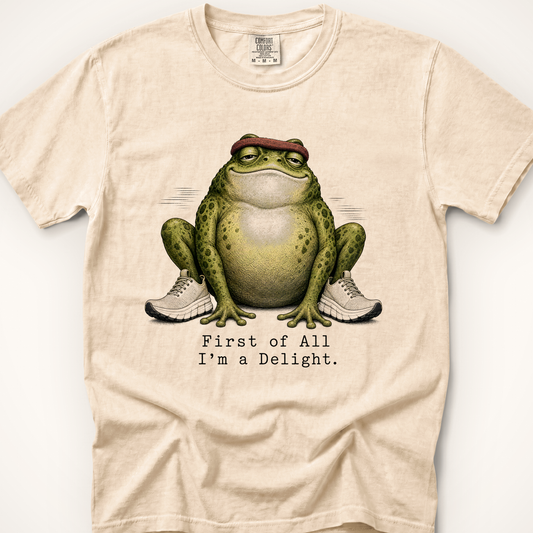 First of All Frog T-Shirt - Ivory