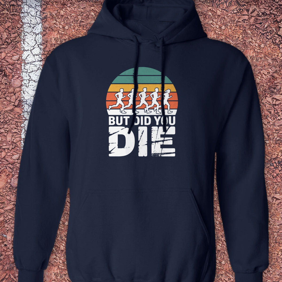 Did You Die Hoodie - Navy