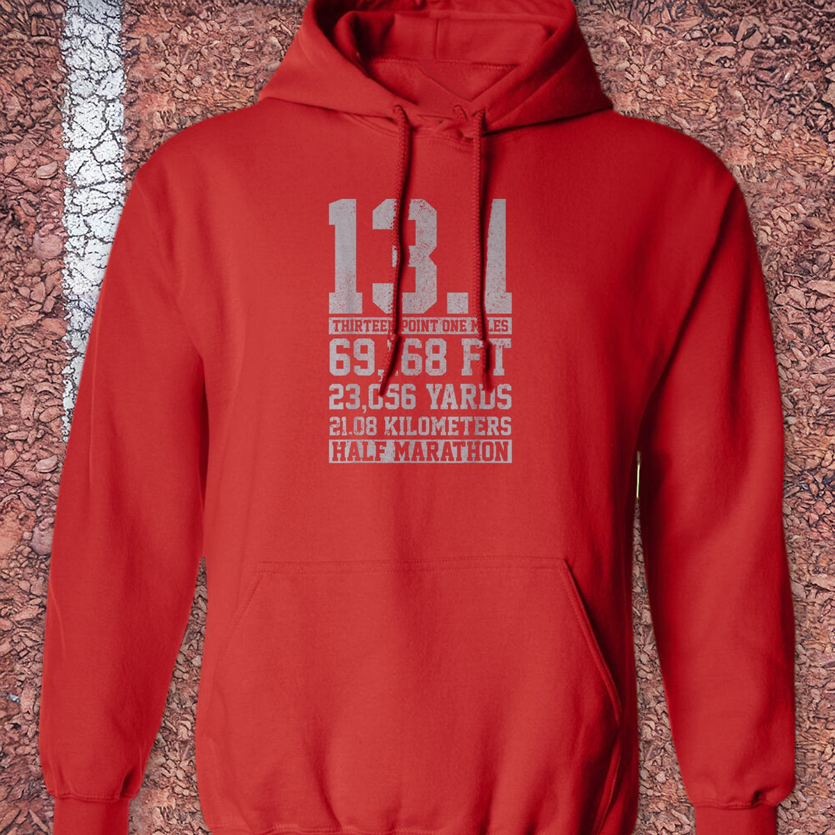 Distance Hoodie - Red