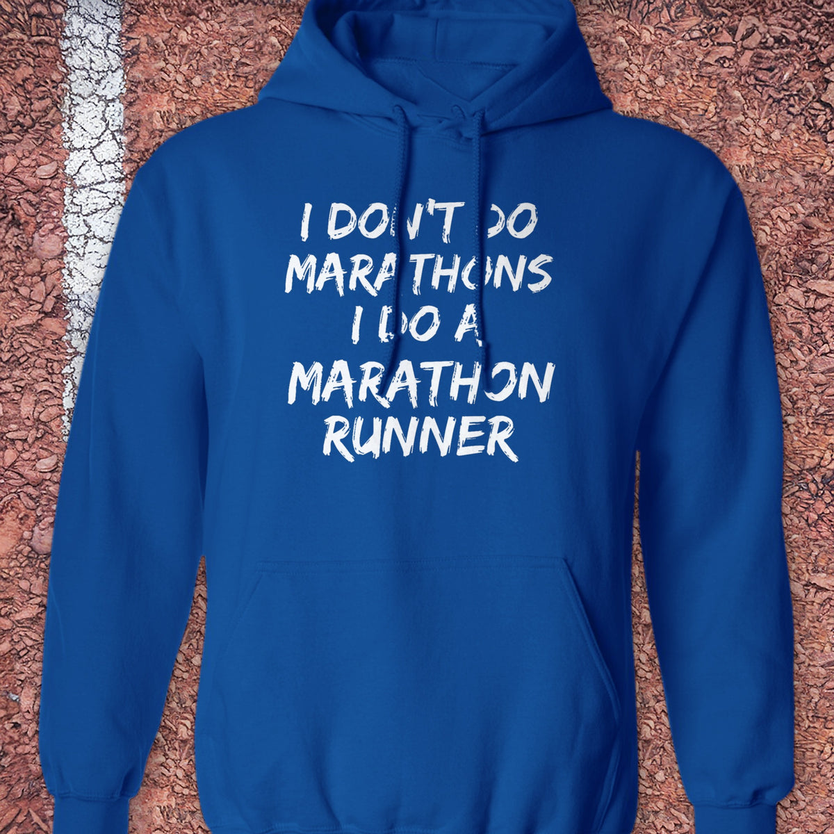 Do a Marathon Runner Hoodie - Royal