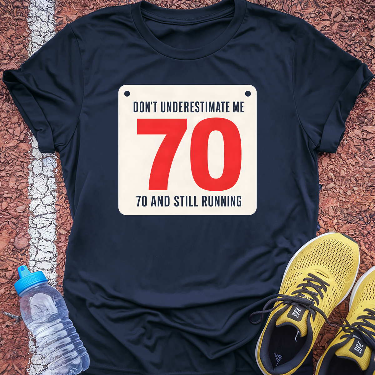 Don't Underestimate Me T-Shirt - Navy