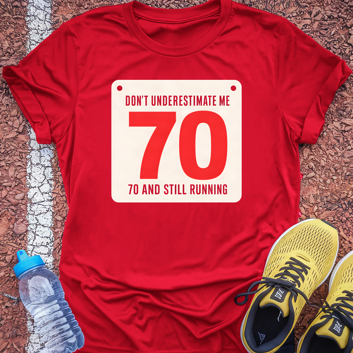 Don't Underestimate Me T-Shirt - Red