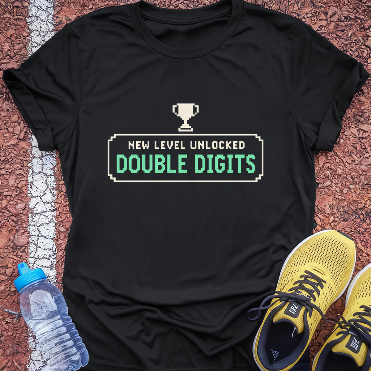 Double Digits Unlocked T-Shirt - Black
