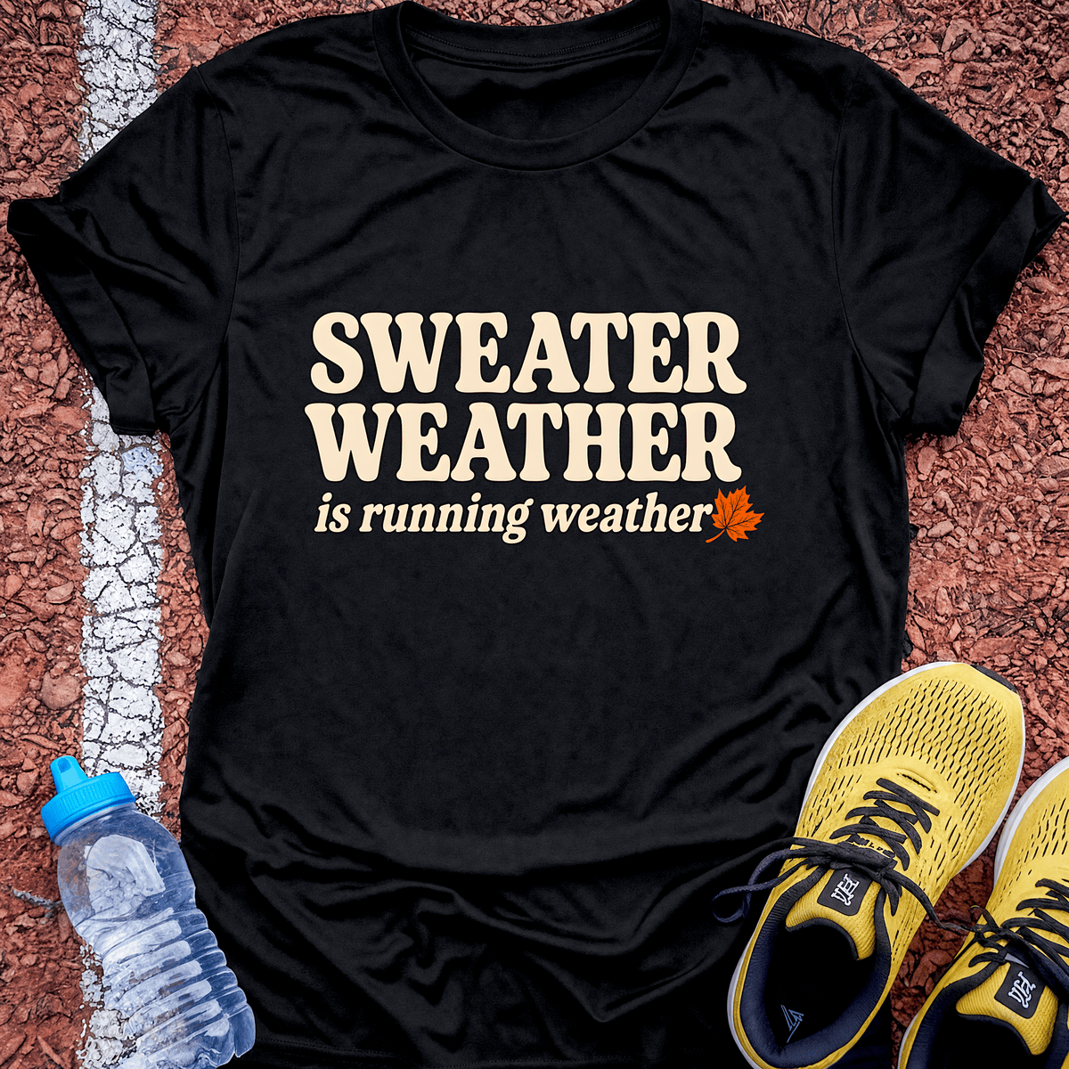 Sweater Weather T-Shirt - Black