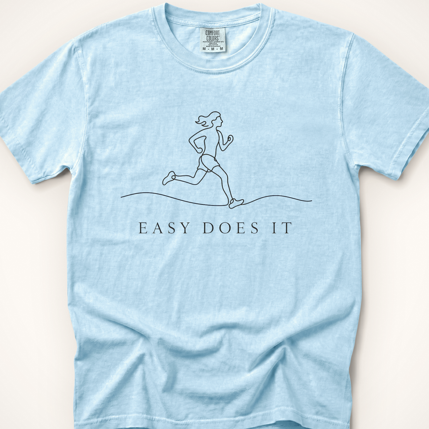 Easy Does It T-Shirt - Chambray