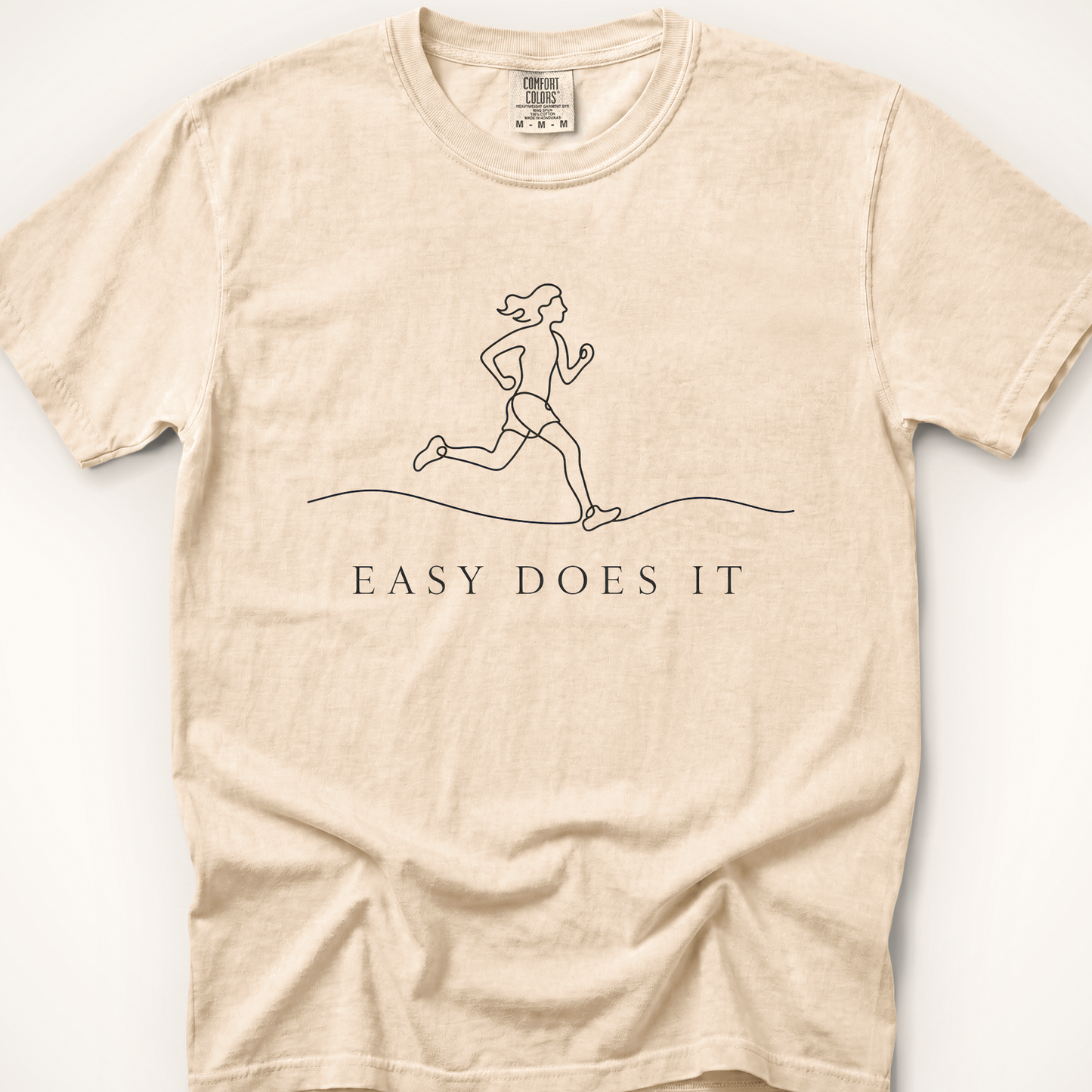 Easy Does It T-Shirt - Ivory