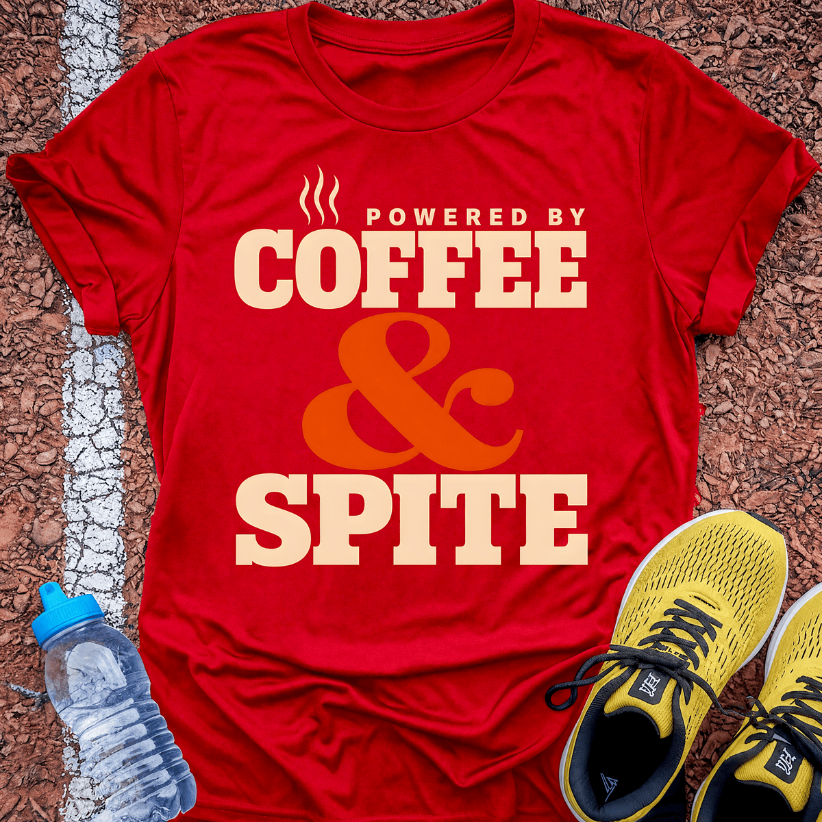 Coffee and Spite T-Shirt - Red