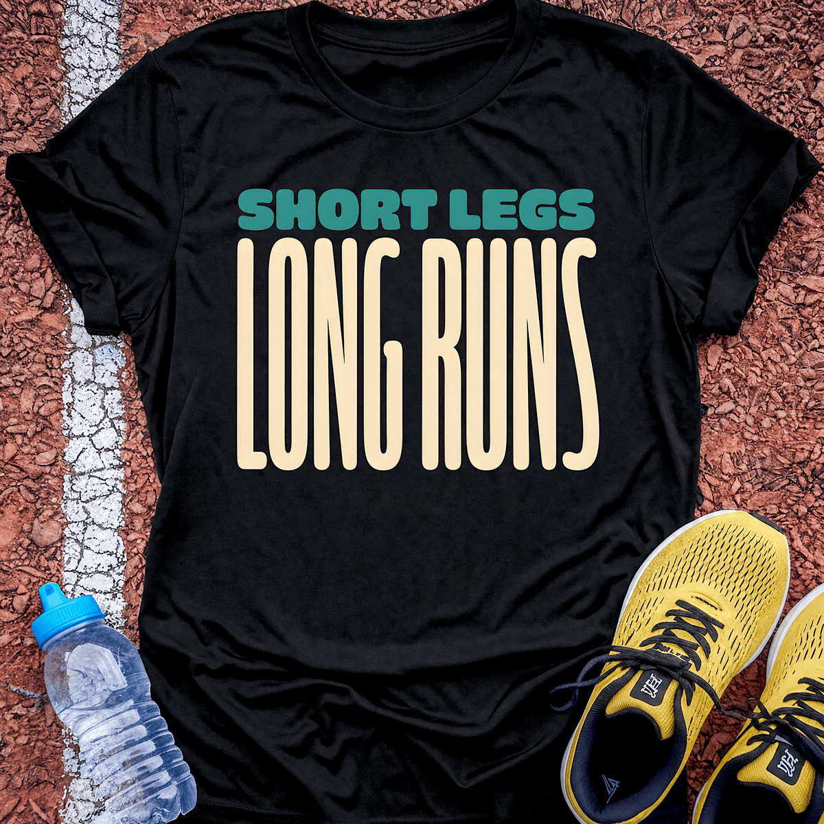Short Legs Long Runs - Black